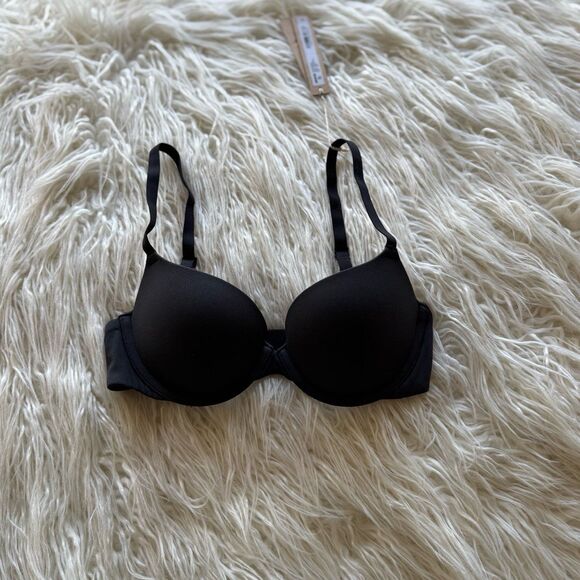 Skims Fits Everybody Push up Bra Onyx Size 30B - Picture 3 of 9
